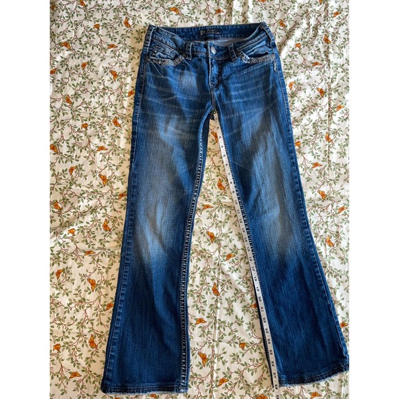 Women’s Silver Western Glove Works Jeans - Picture 4 of 5